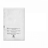 Resealable Suffocation Warning Bags with Vent Hole - 1.5 Mil, 10 x 15